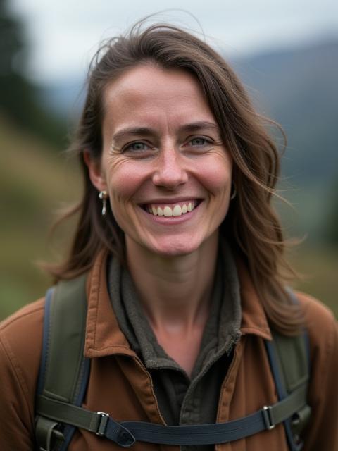 Portrait of Sarah Johnson, Lead Wilderness Guide