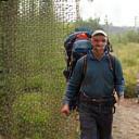 Happy hiker David L. on a trail